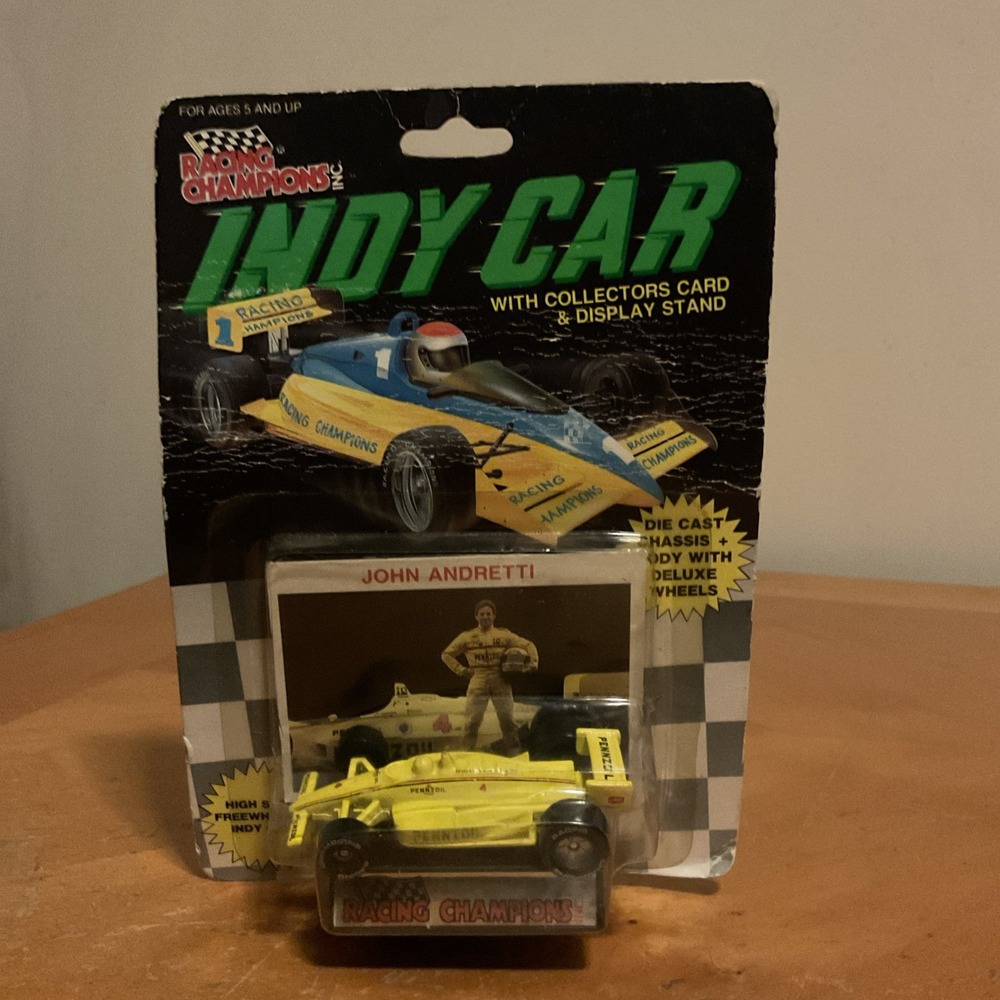 1:64 RACING‎ CHAMPIONS INDYCAR 1989 #4 PENNZOIL JOHN ANDRETTI NIP